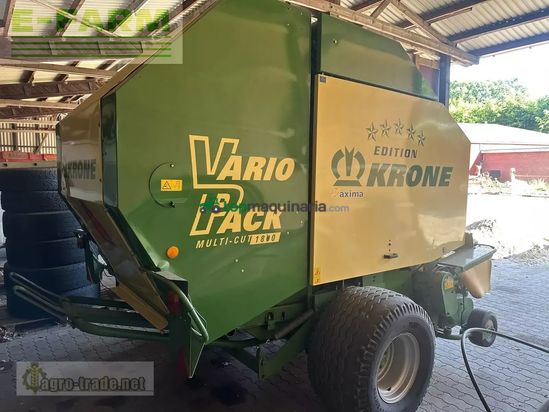 Empacadora gigant - Krone - variopack 1800