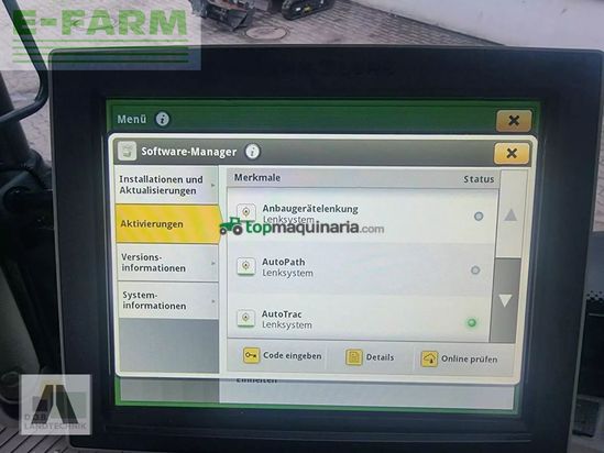 Tractor agrícola - John Deere - 6155r 6155 r inkl. fl