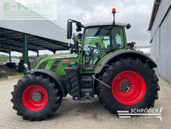 Tractor agrícola - Fendt - 724 vario s4 profi plus