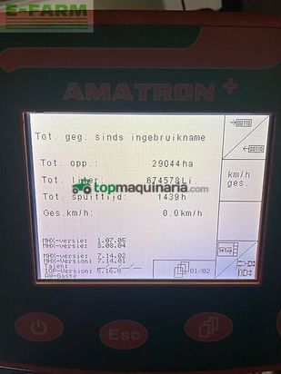 Atomizador - Amazone - ux 5200