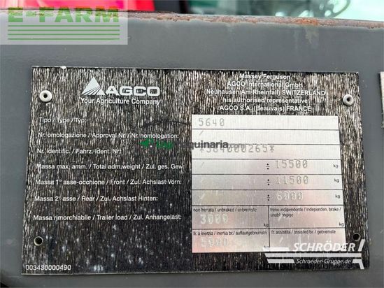 Cosechadora de Cereal - Massey Ferguson - beta 7370 + schneidwerk 6,80m