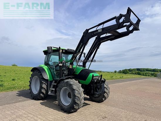 Tractor agrícola - Deutz-Fahr - agrotron k 100 mit frontlader