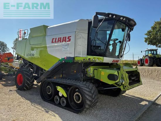 Cosechadora de Cereal - Claas - lexion 770 terra trac traditio