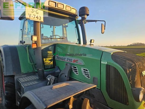Tractor agrícola - Fendt - 716 vario tms com2 mit frontlader