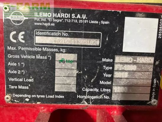 Atomizador - Hardi - mega 1200