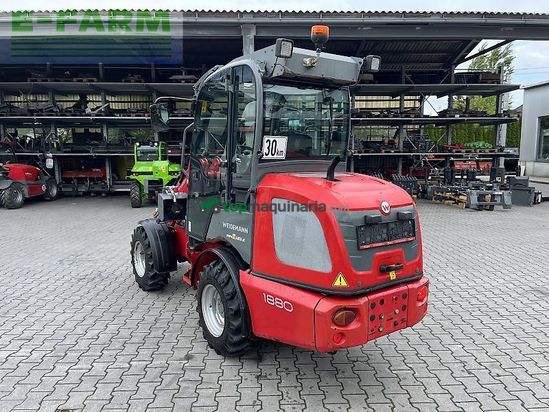 Minicargadora - Weidemann - 1880 kabine mit 30km/h + highflow