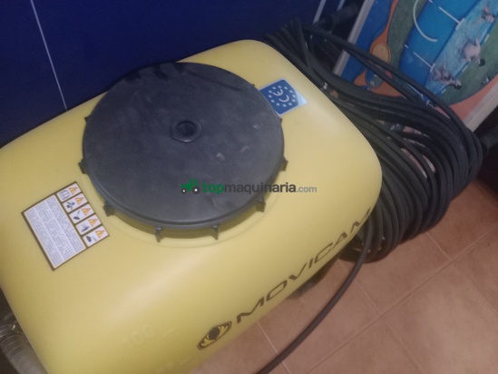 Pulverizador arrastrado - Movicam 100l motor Honda GX100