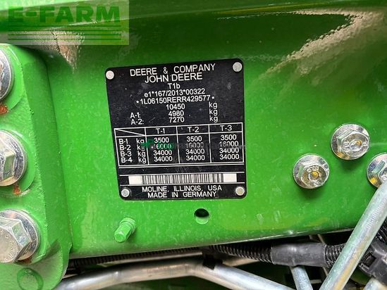 Tractor agrícola - John Deere - 6r150