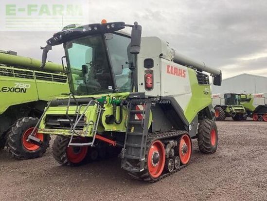 Cosechadora de Cereal - Claas - trion 660 terra trac
