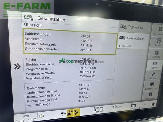 Cosechadora de Cereal - Claas - lexion 5400