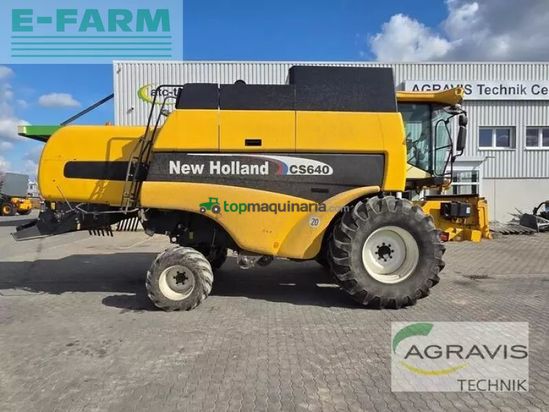 Cosechadora de Cereal - New Holland - cs 640