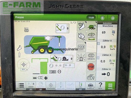 Empacadora gigant - John Deere - c441r folienbindung