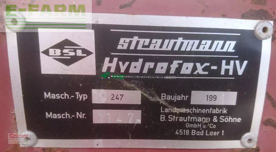Esparcidor - Strautmann - hydrofox - hv