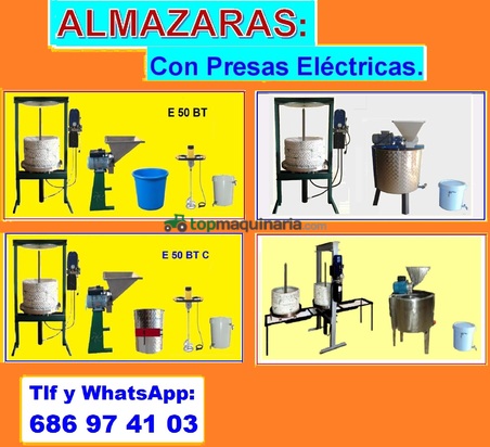 Almazaras para aceite. Autoconsumo