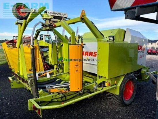 Empacadora gigant - Claas - rollant 255 rc uniwrap, presse