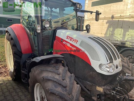 Tractor agrícola - Steyr - 4115 multie