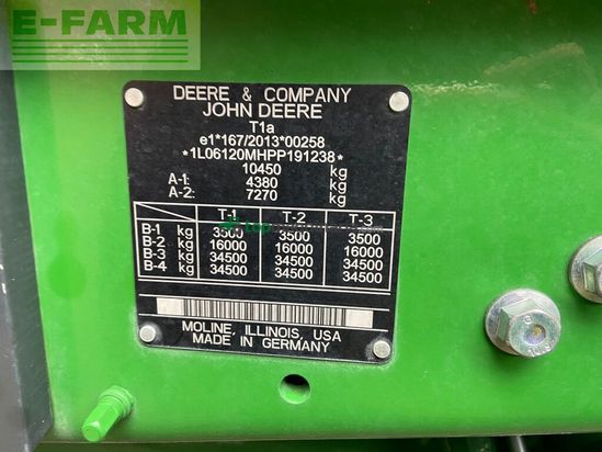 Tractor agrícola - John Deere - 6120m