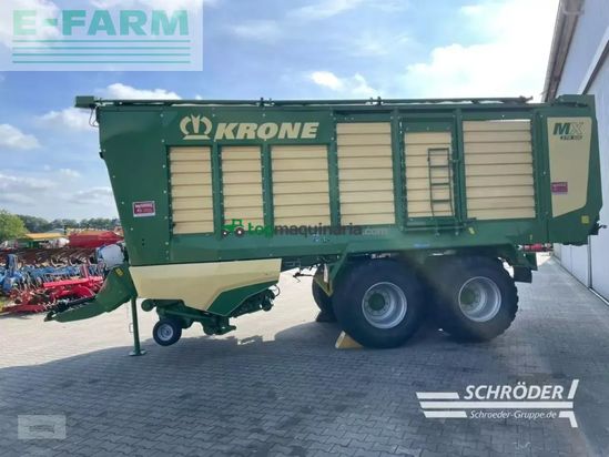 Remolqu agrícola - Krone - mx 370 gd