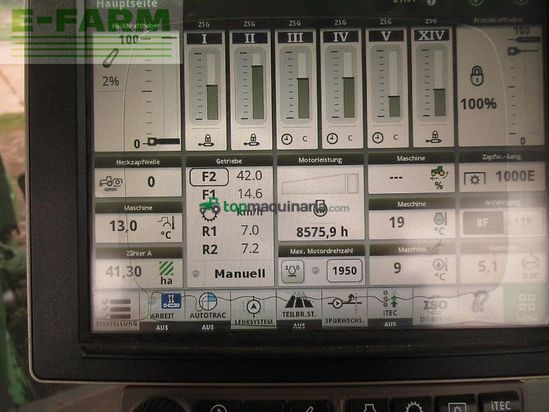 Tractor agrícola - John Deere - 8370r e23 *motor bei 6500bh neu*