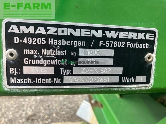Esparcidor - Amazone - za-x perfect 602