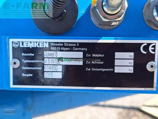 Arado - Lemken - juwel 8 v5n100