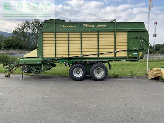 Cinta transportadora de forraje - Krone - krone ladewagen titan r 48/gd
