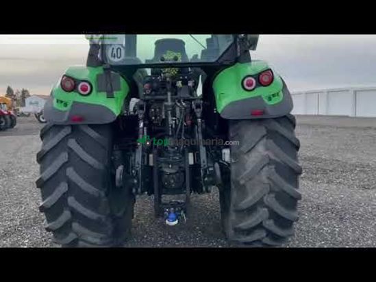 Tractor agrícola - Deutz-Fahr - 6190ttv fh+fzw+fl konsolen stoll