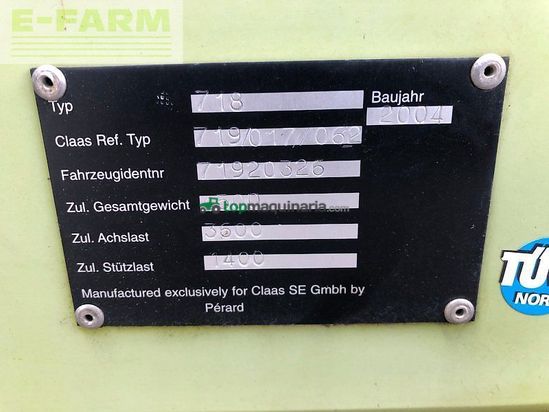 Cabezal - Claas - vario 900