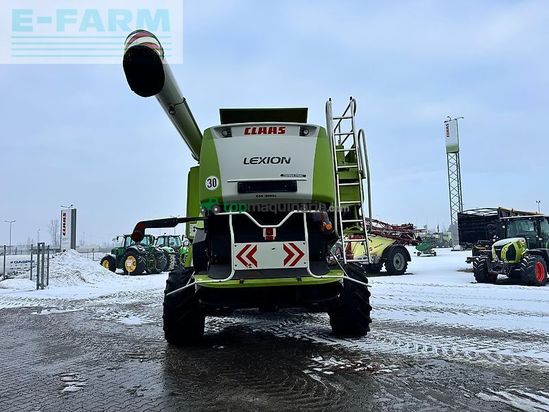 Cosechadora de Cereal - Claas - lexion 760 tt + v1200