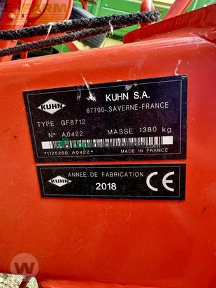 Henificador - Kuhn - gf 8712