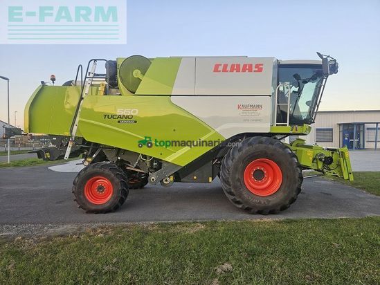 Cosechadora de Cereal - Claas - tucano 560 montana