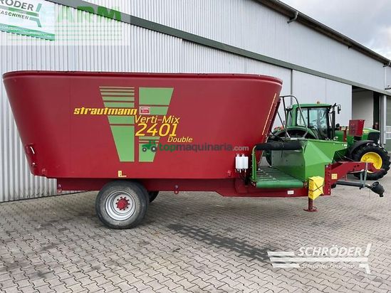 Remolqu esparcidor - Strautmann - verti mix 2401 double