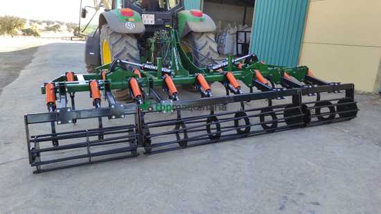 CULTIVADOR SEMICHISEL DE 17 BRAZOS 40X30 EN 2 FILAS