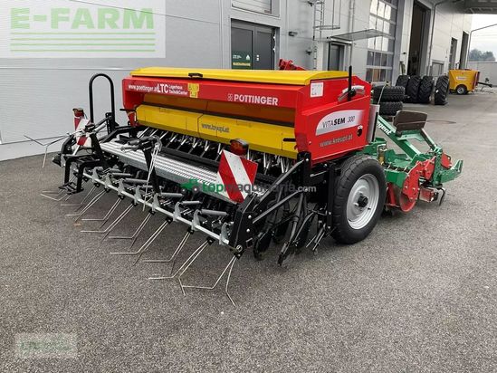 Grada rotativa - Regent - orbit- m 3000 und vitasem 300 drillmaschine