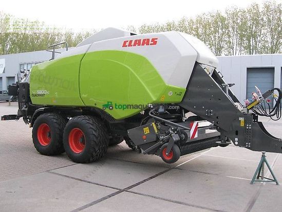 Empacadora gigant - Claas - quadrant 5300 evolution fc tandem
