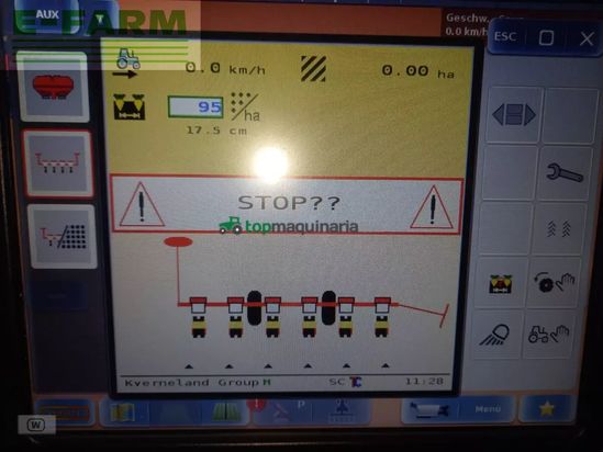 Sembradora monograno mecanica - Kverneland - optima e-drive v sx