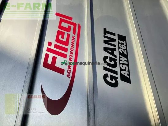 Cinta transportadora de forraje - Fliegl - gigant asw 261 compact fox