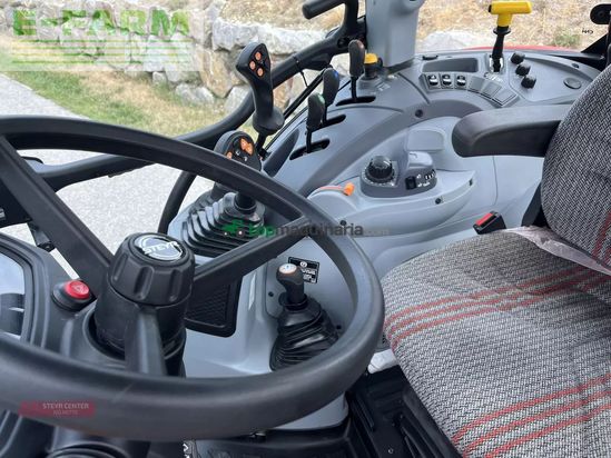 Tractor agrícola - Steyr - plus 4100 mit hauer frontlader