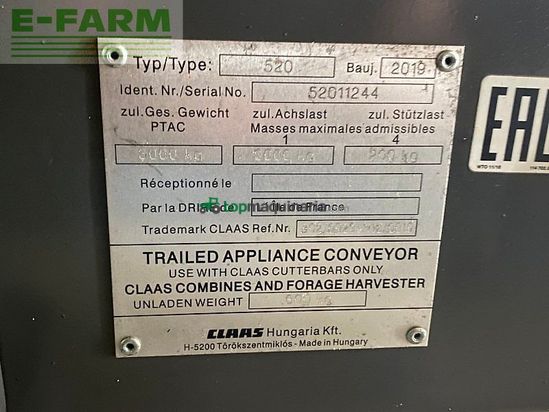 Cosechadora de Cereal - Claas - trion 520, günstige finanzierung