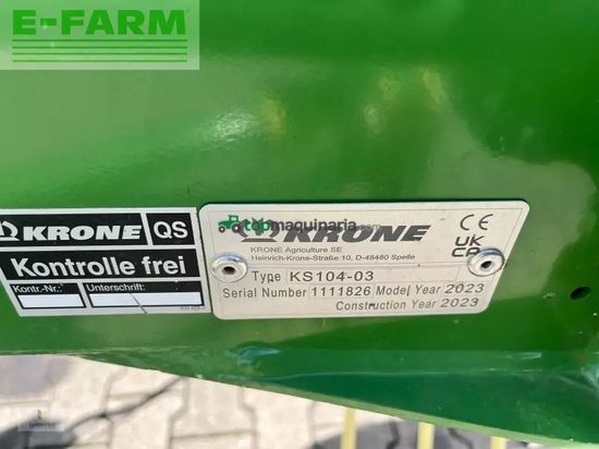 Rastrillo - Krone - swadro s 420