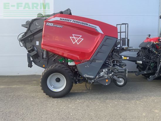 Empacadora gigant - Massey Ferguson - rb 4160 v xtra
