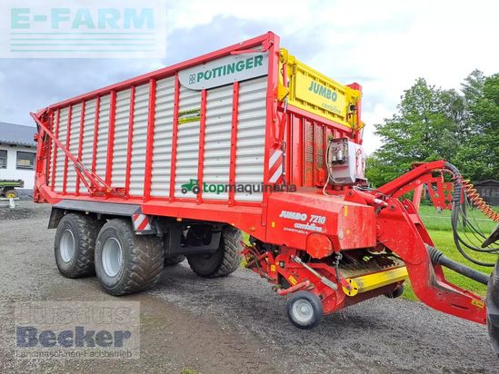 Remolqu agrícola - Pöttinger - jumbo 7210 d combiline