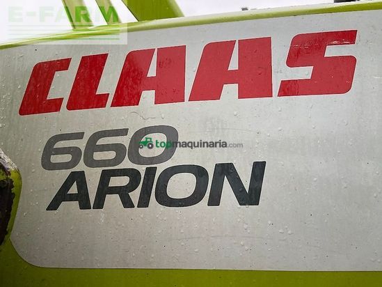 Tractor agrícola - Claas - arion 660 cmatic cis+ CMATIC CIS+