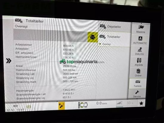 Cosechadora de Cereal - Claas - lexion 8700 terra trac