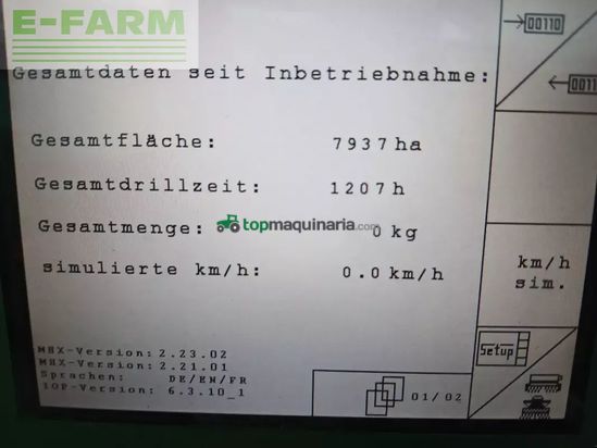 Combinado de siembra - Amazone - cirrus 6002