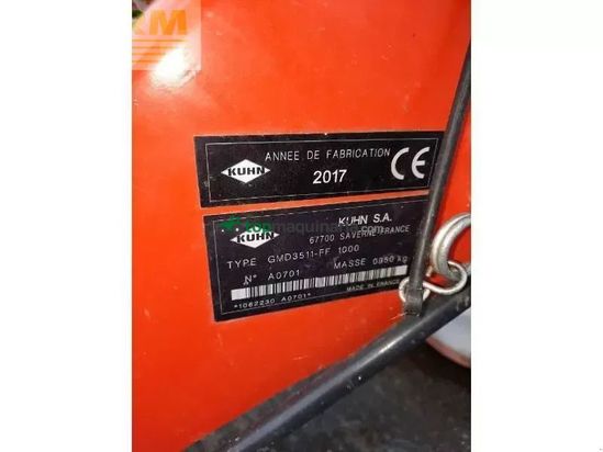 Cortacésped manual - Kuhn - gmd3511ff