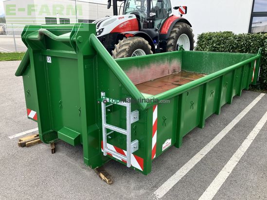 Remolqu agrícola -  - abrollcontainer monza 9,5 m³, 550x230x75cm
