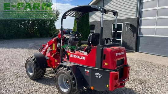 Minicargadora - Thaler - 2838l dpf hæve/sænke tag og brede hjul