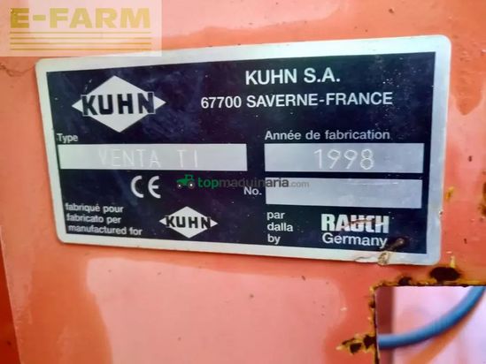 Combinado de siembra - Kuhn - venta ti 450