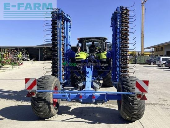 Grada de disco - Lemken - zirkon 12 mit fahrwerk